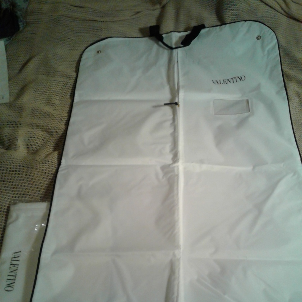 Valentino Dress White Garment Travel Bag's
